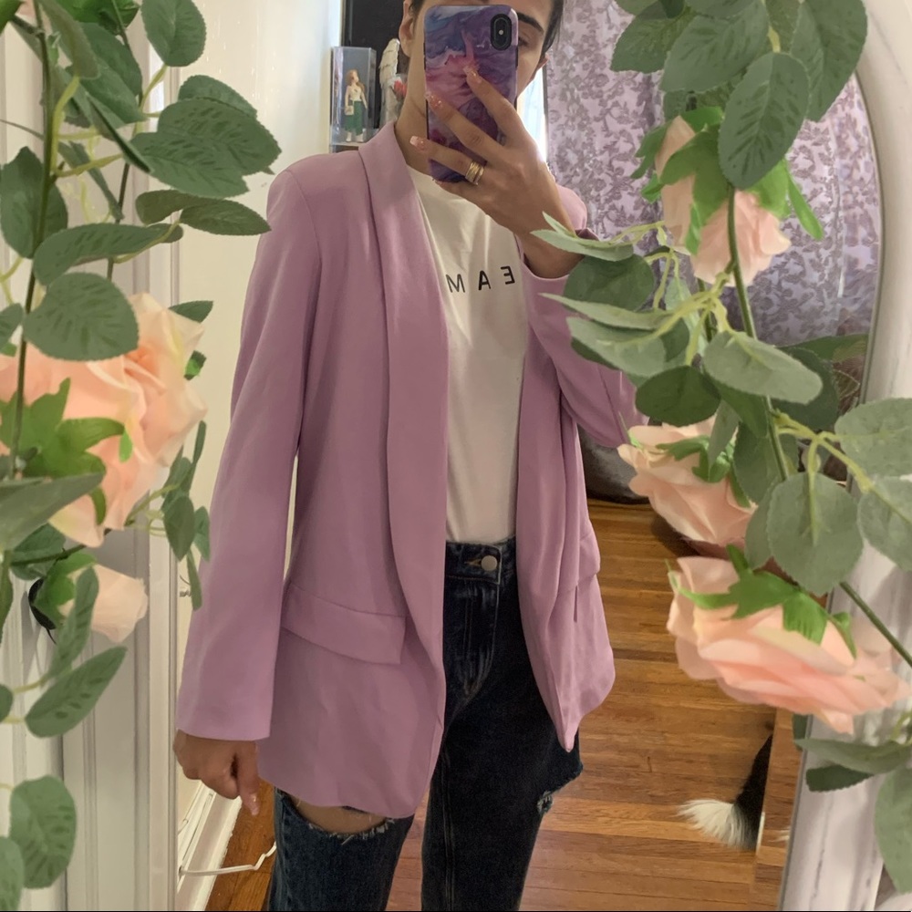 Lavender blazer